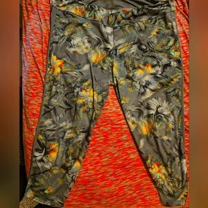 Adidas Energy Running Leggings in Gray